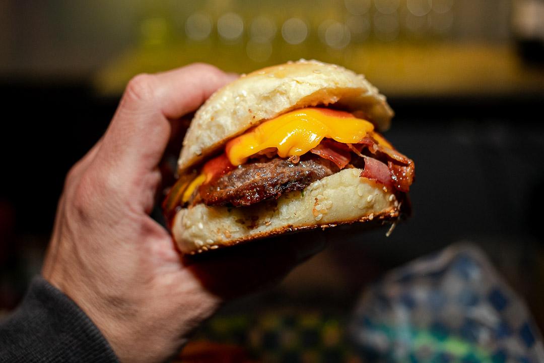 Bacon cheeseburger